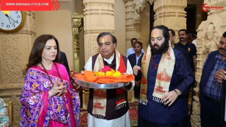 Mukesh Ambani Visits Somnath Temple with Family