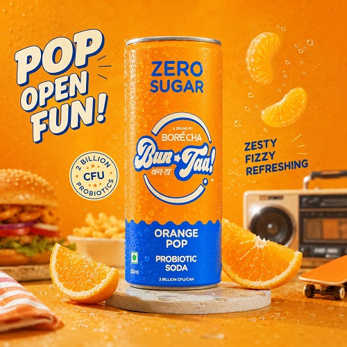 Sip the Nostalgia, Skip the Sugar: Borecha Reimagines Orange Bun-Taa! With Probiotics, Now on Instamart