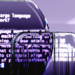 Abstract representation of large language models and AI technology.